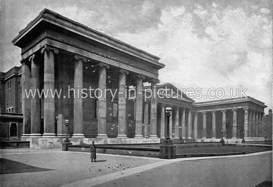 The British Museum, London. c.1890's
